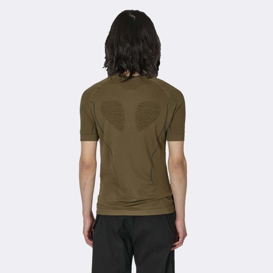로아 SEAMLESS T SHIRT-DARK OLIVE 상품이미지3