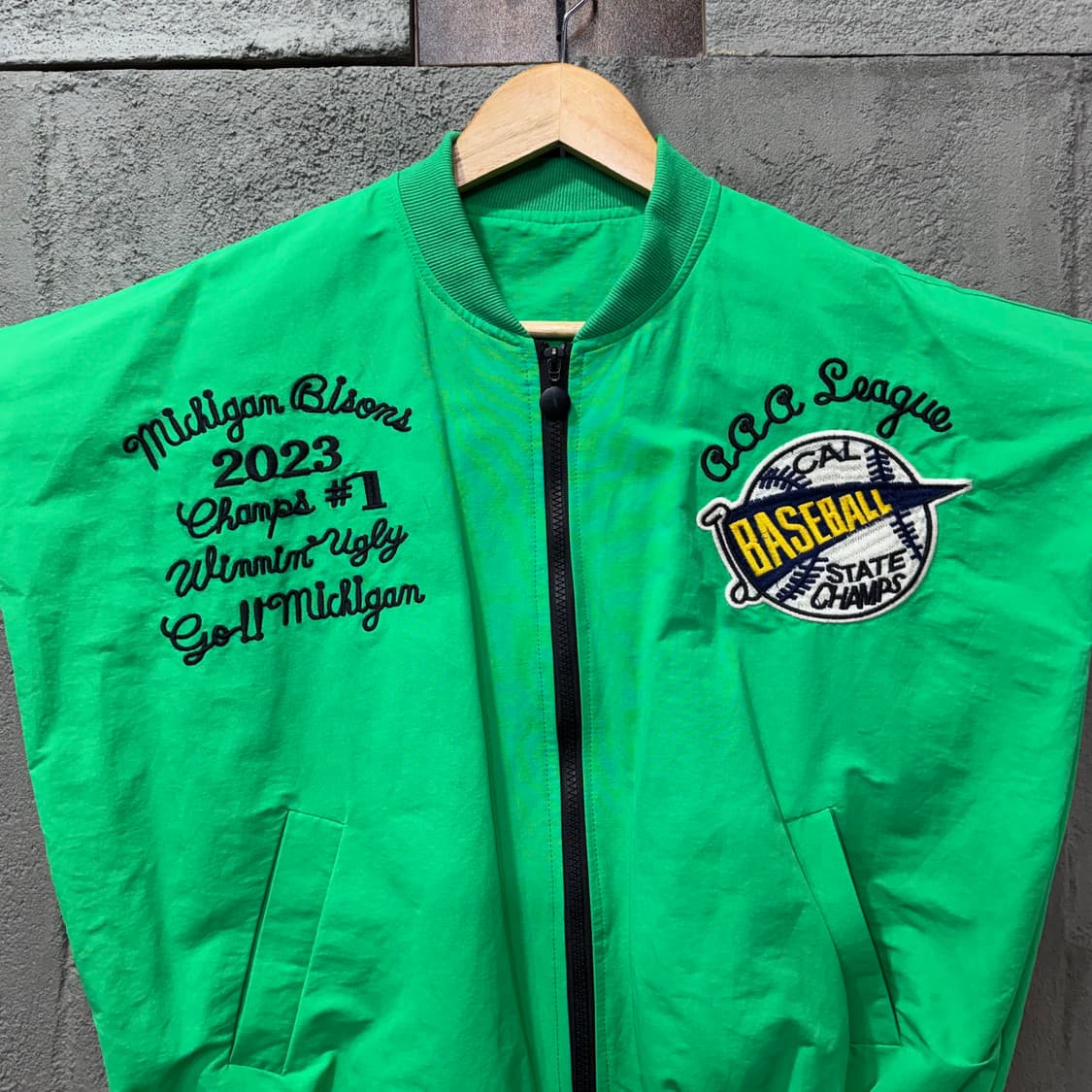미시간 엘크스 베이스볼 패치워크 베스트 (L)  상품이미지2