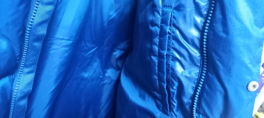 에잇세컨즈 하프넥 패딩 블루 XL 상품이미지5