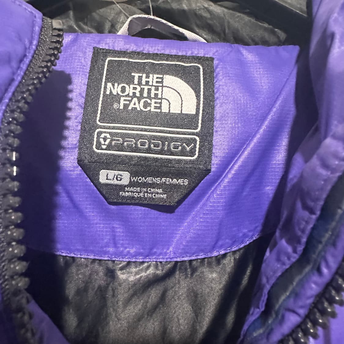노스페이스 퍼플 숏패딩 상품이미지6
