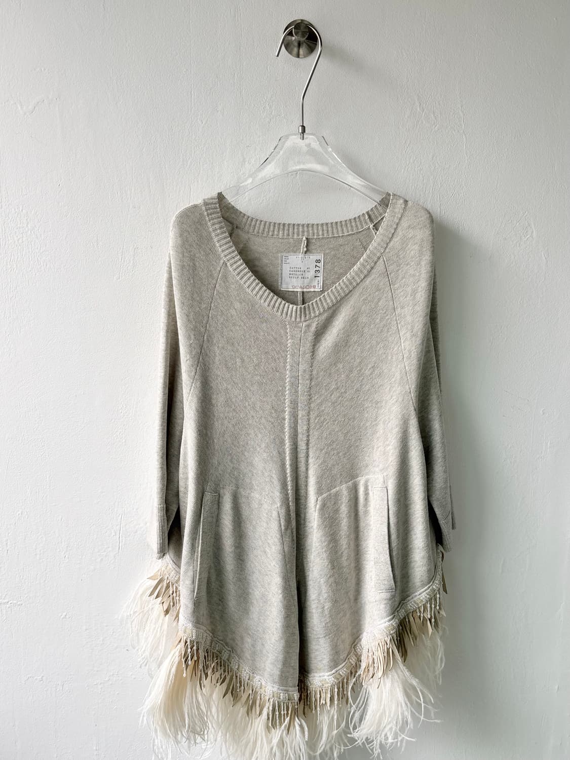 사카이 페더 캐시미어 스웨터  상품이미지2