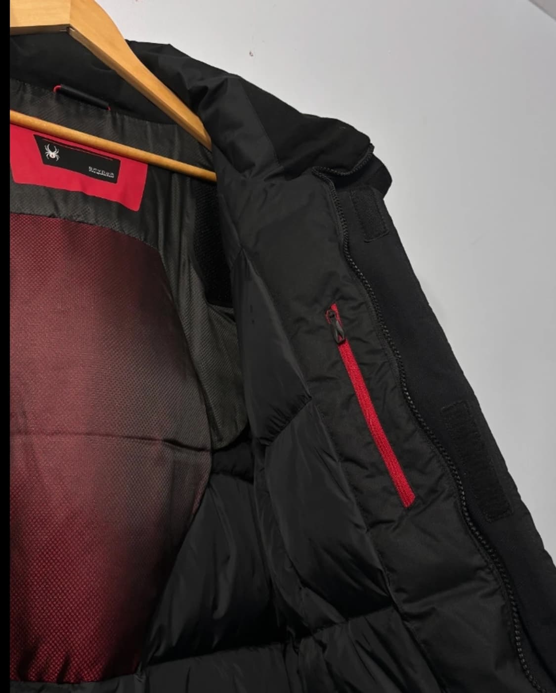 스파이더 롱패딩 블랙 105 상품이미지2