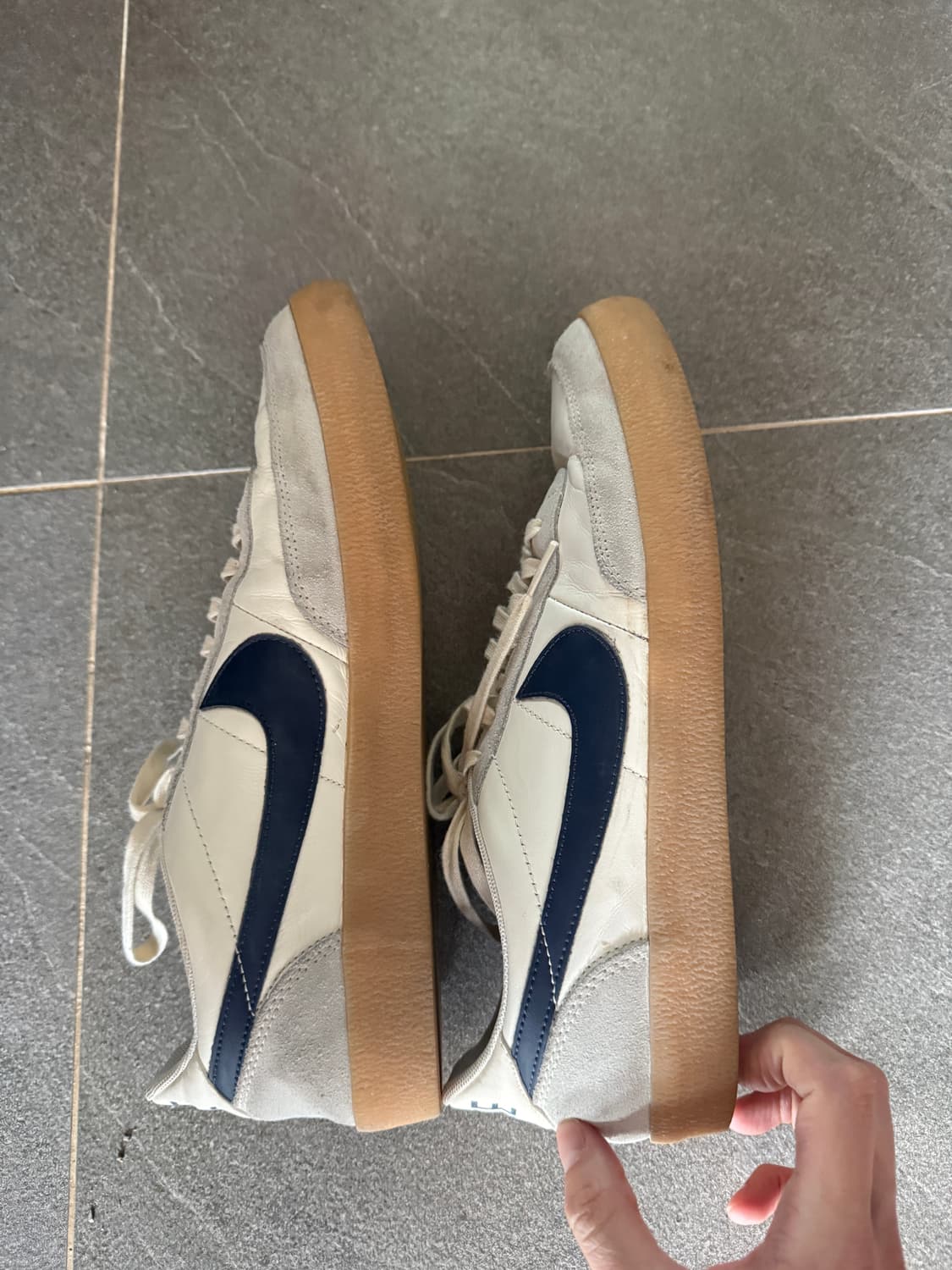 나이키 제이크루 킬샷2 미드나잇네이비 280 상품이미지3