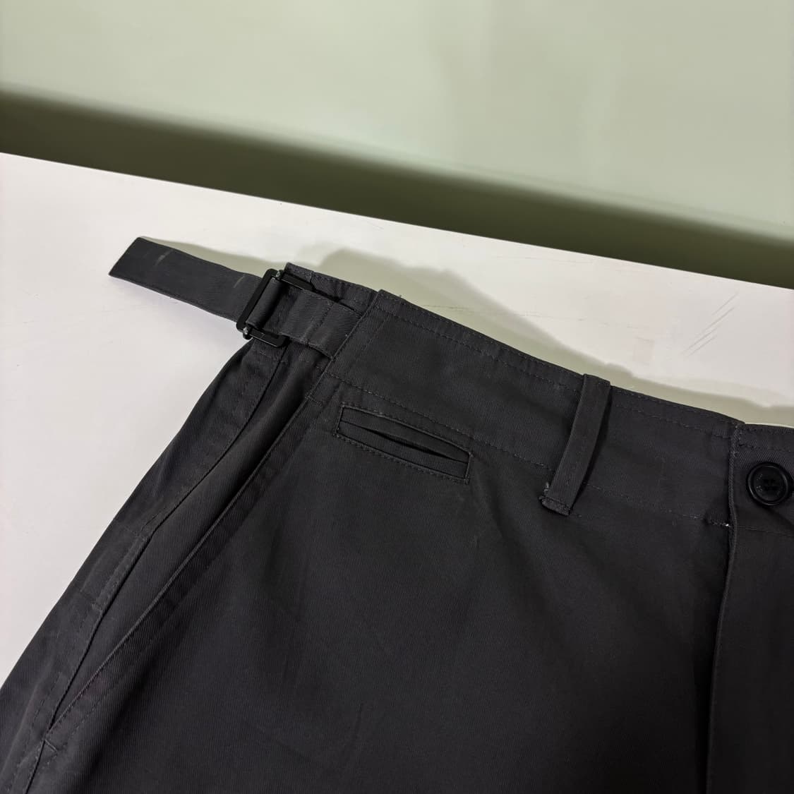 32 비슬로우 X 데릭 진그레이 커브드팬츠 상품이미지2