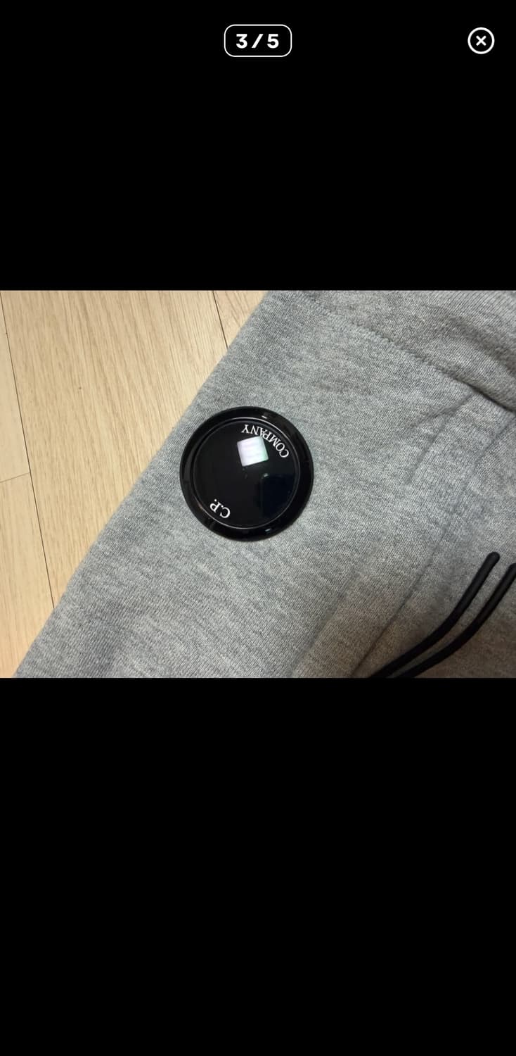 CP company 맨투맨 그레이 22FW 상품이미지3