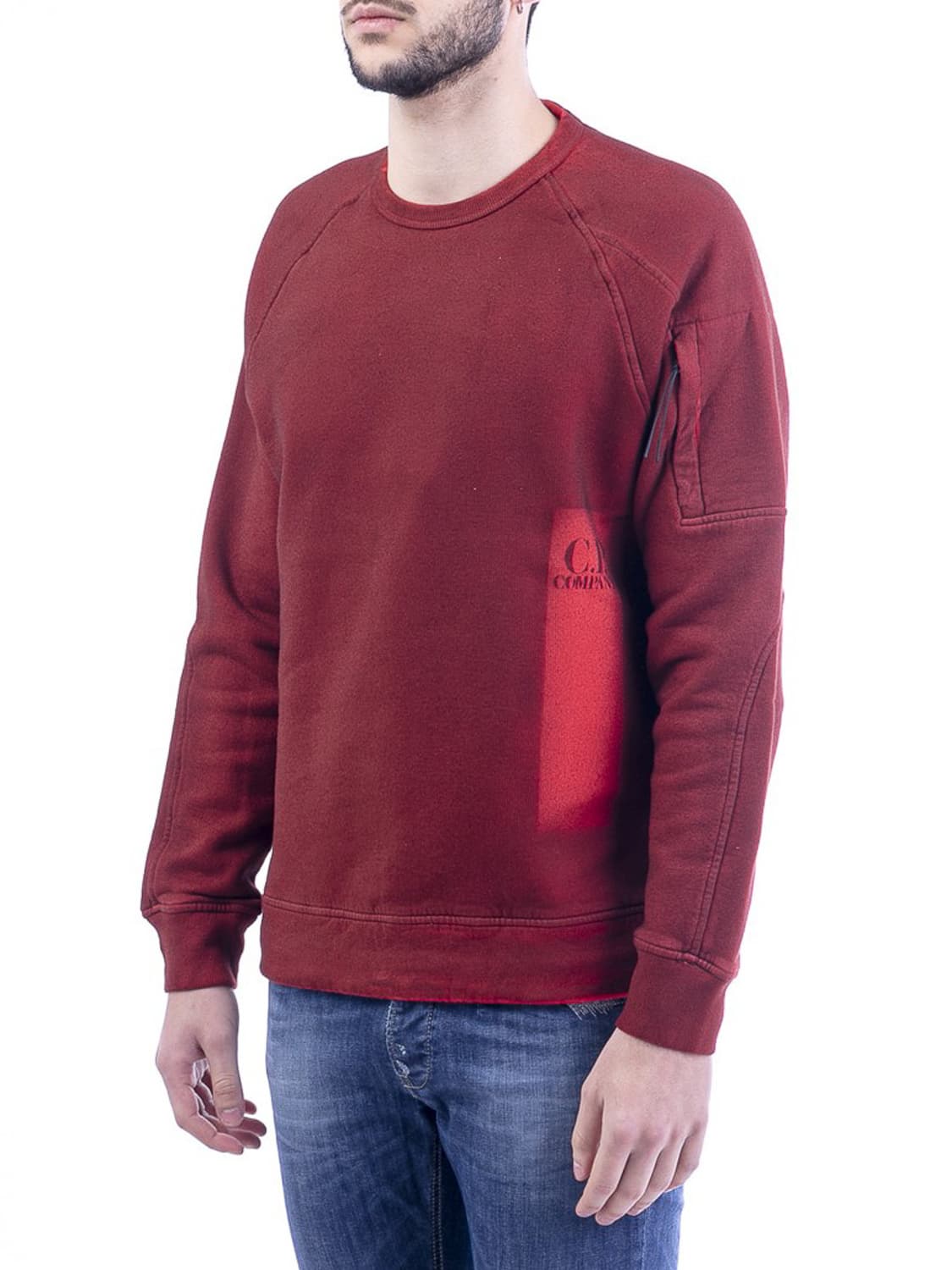 C.P. 컴퍼니 맨투맨 버건디 105 상품이미지4