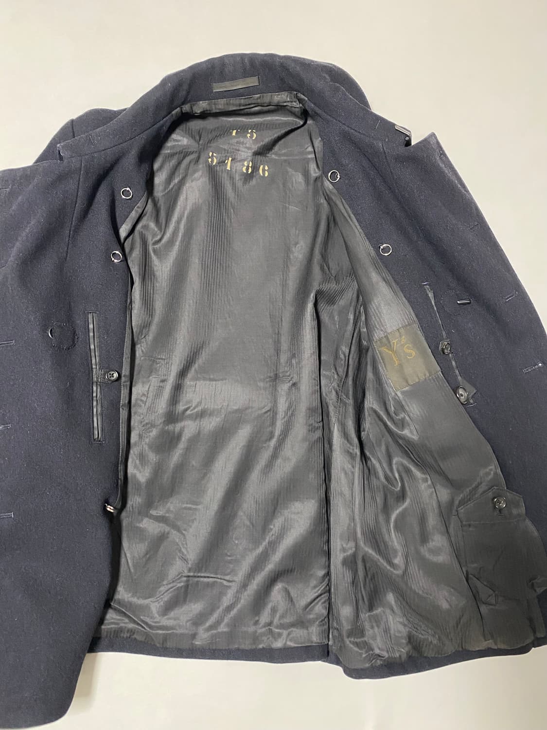 분더샵정품 Y's 요지야마모토 피코트 3 상품이미지5