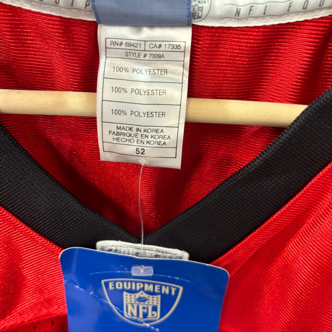 NFL X 리복 탬파베이 버커니어스 유니폼 져지 XL 상품이미지9