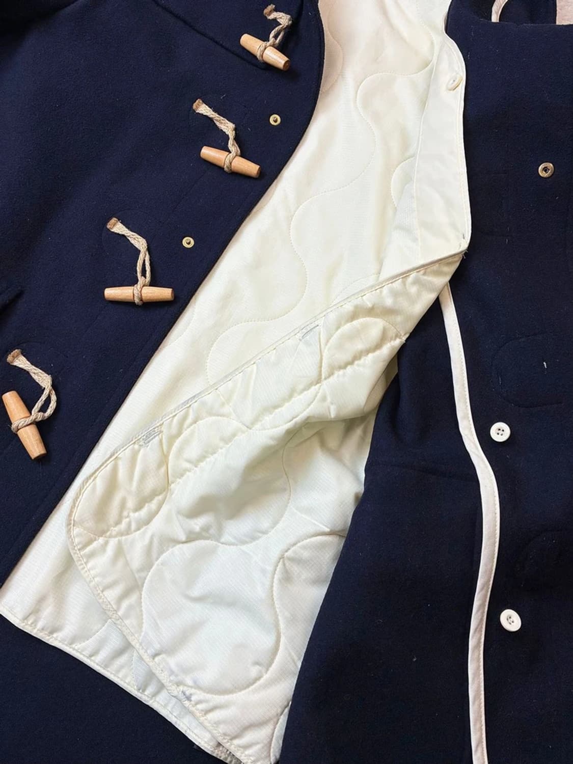 비바스튜디오 코퍼레이트 락앤롤 후디 더플 코트 PN6236 상품이미지3