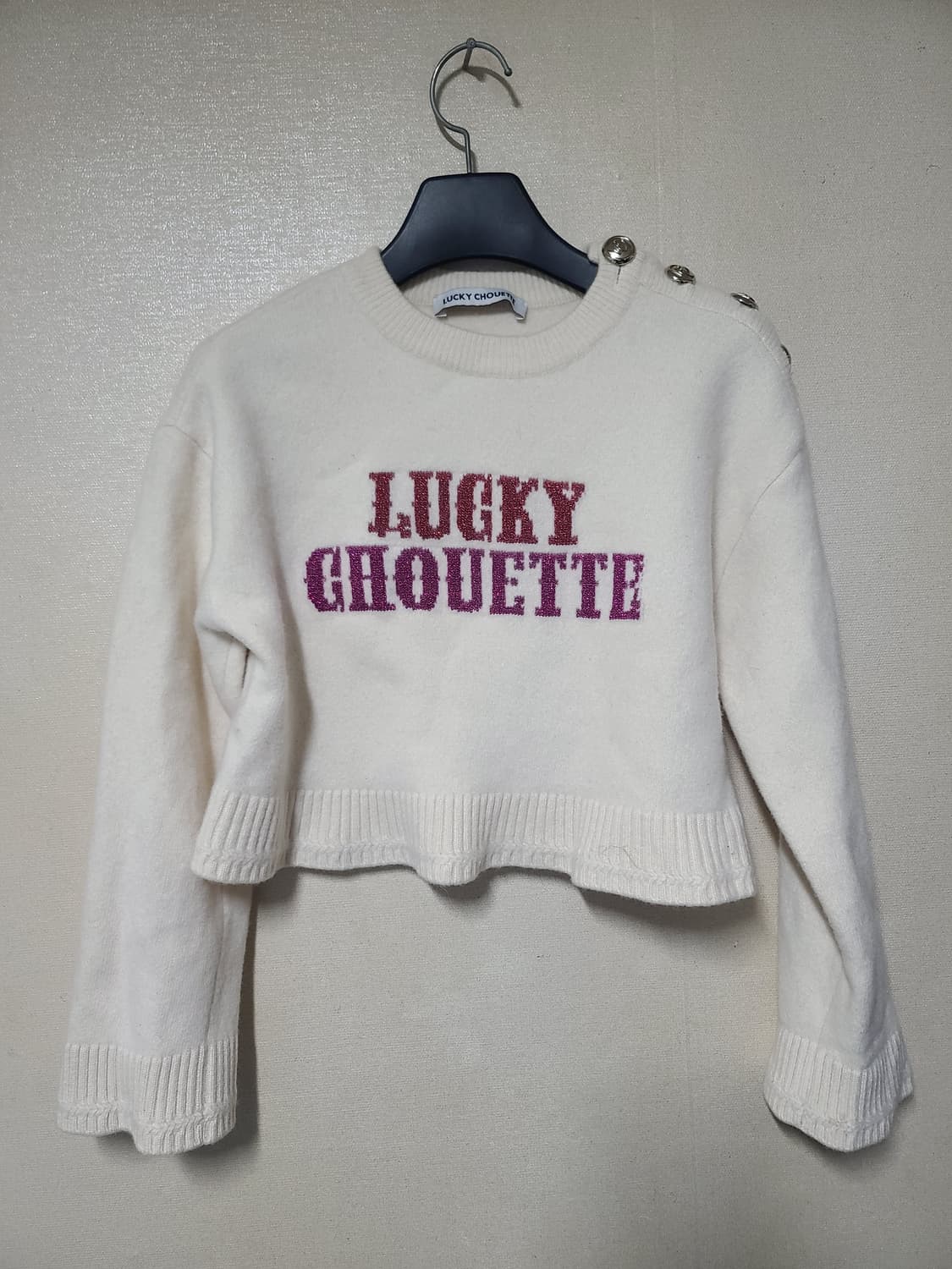 럭키슈에뜨 캐시미어 혼방 니트 상품이미지1