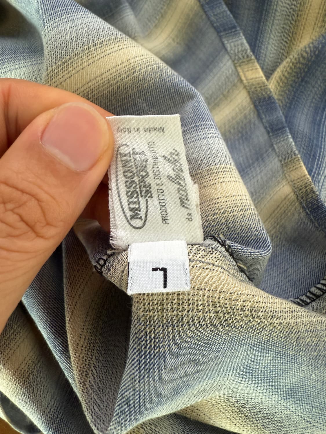 미쏘니 스포츠(MISSONI SPORT) 셔츠(ITALY) 상품이미지8