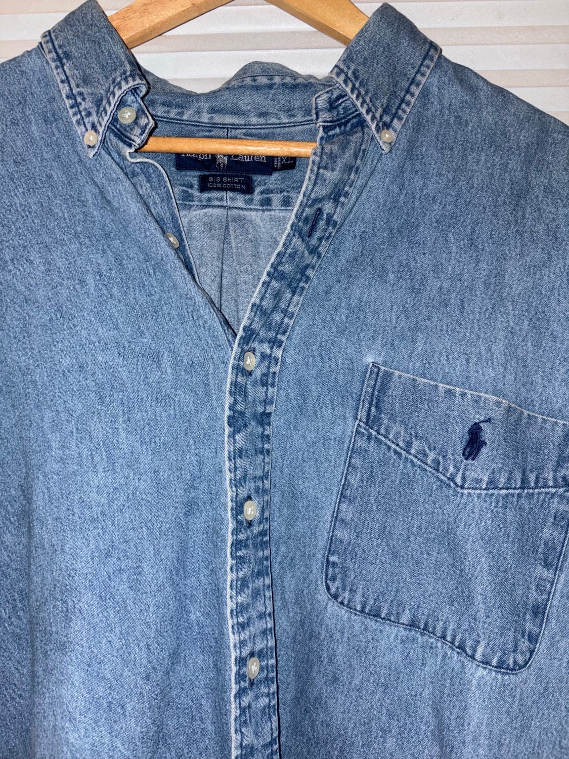 90‘s Ralph Lauren Big Shirts (XL) 상품이미지2