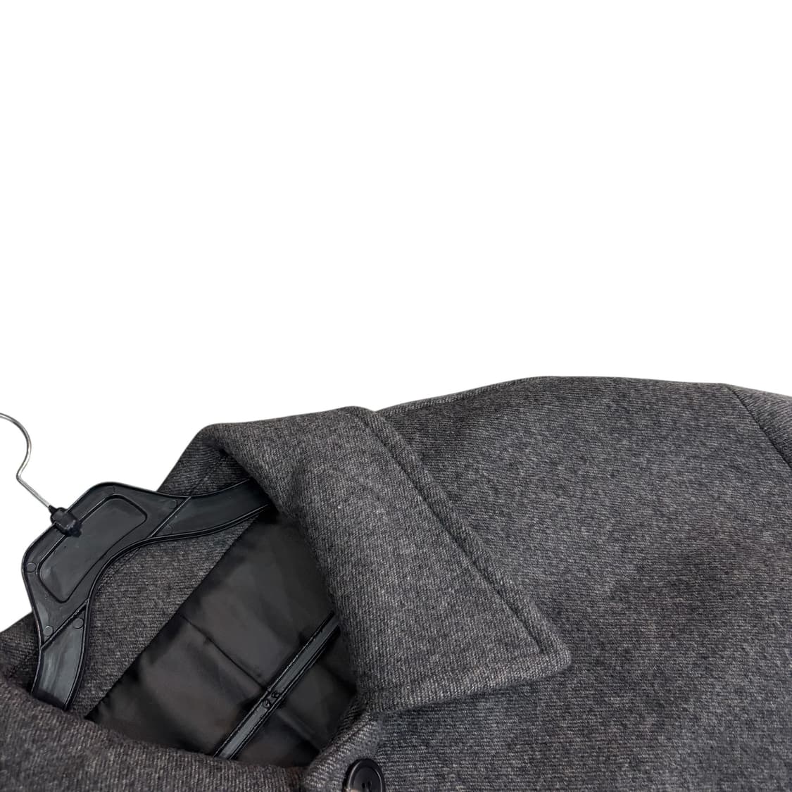 에센셜바이이큐엘 울 캐시미어 롱 코트 상품이미지3