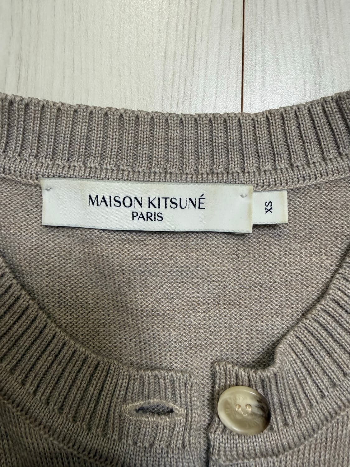 메종키츠네 가디건 상품이미지3