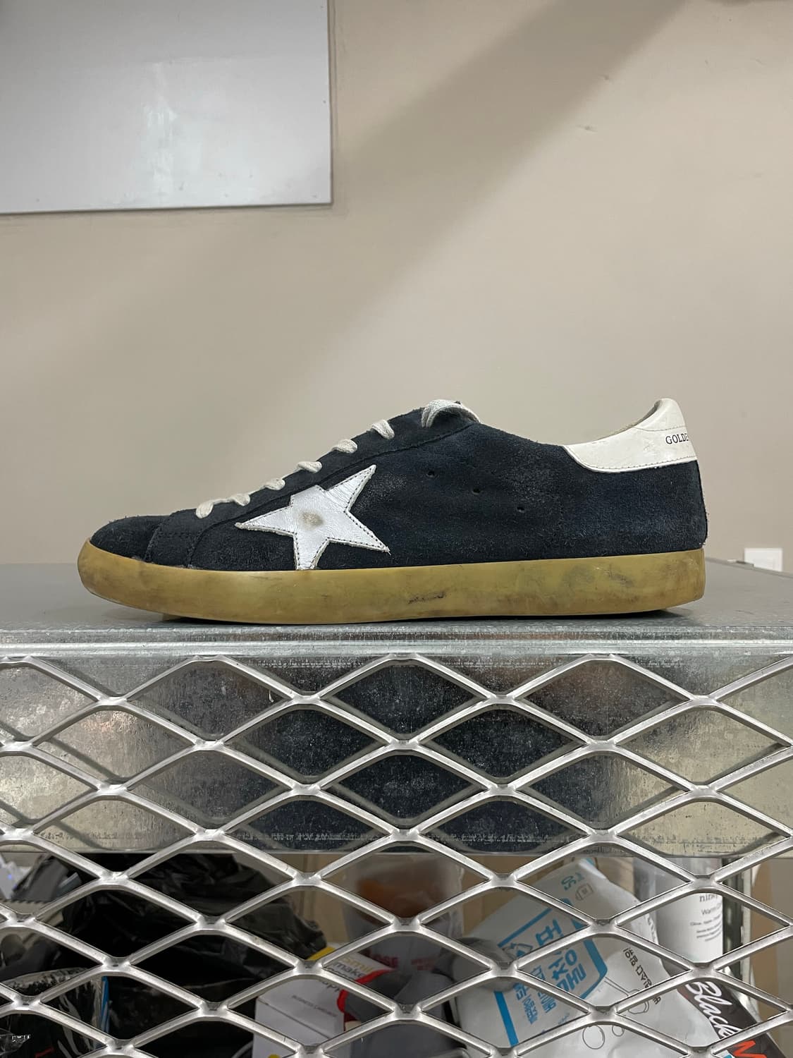 골든구스 슈퍼스타 스웨이드 네이비 43  (gr-4106) 상품이미지1