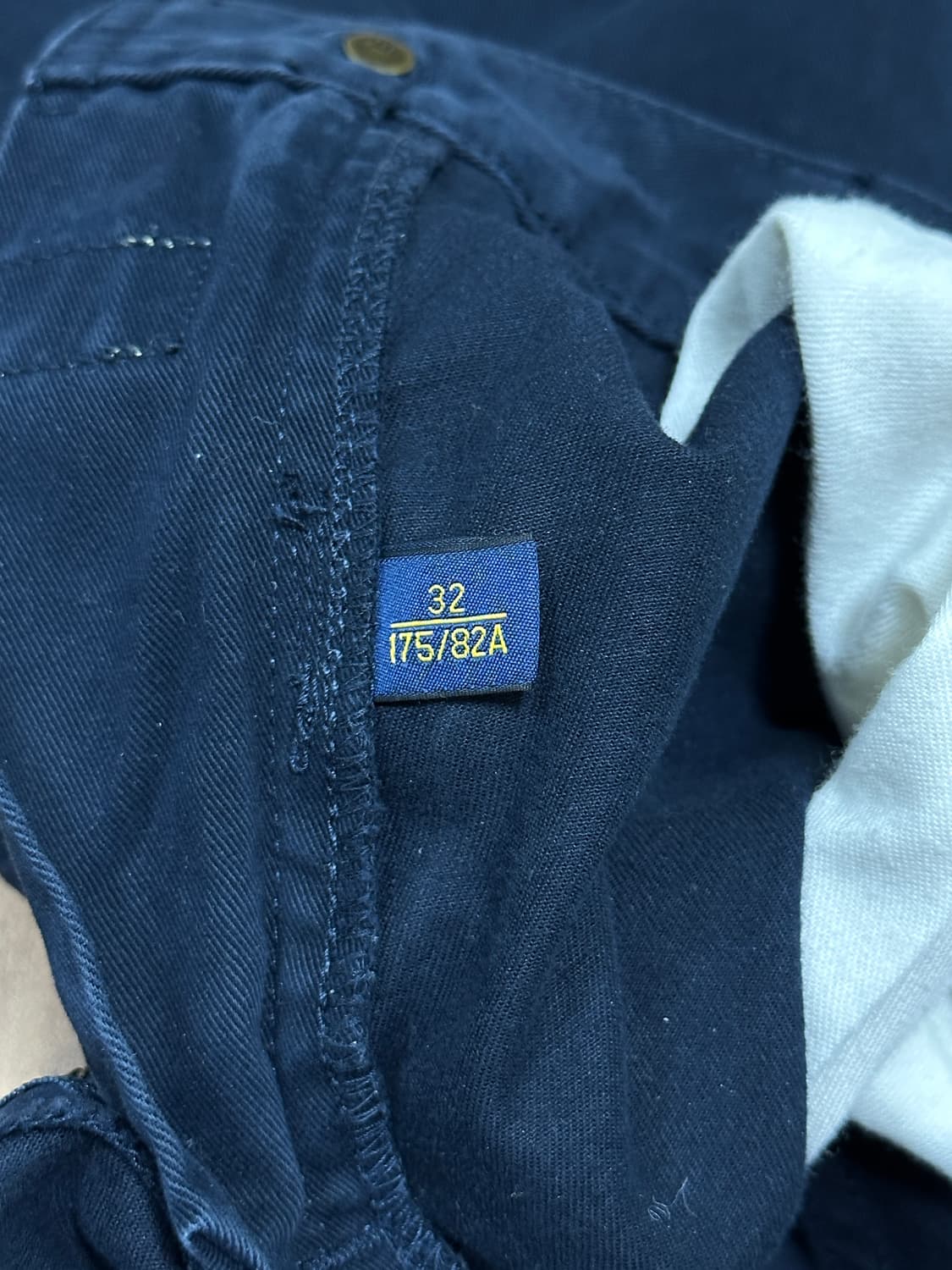 폴로 랄프로렌 네이비 덩가리 팬츠 32 상품이미지10