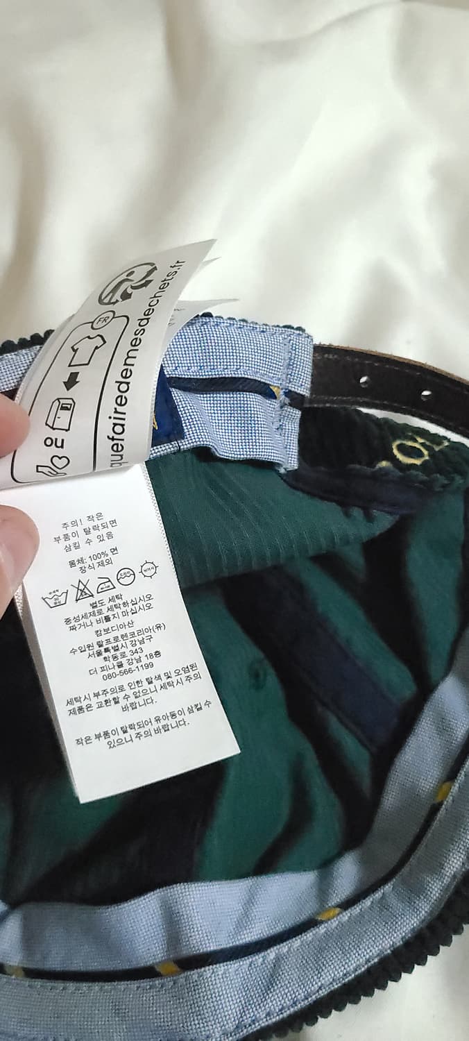 폴로 랄프로렌 코듀로이 볼캡 그린 상품이미지7