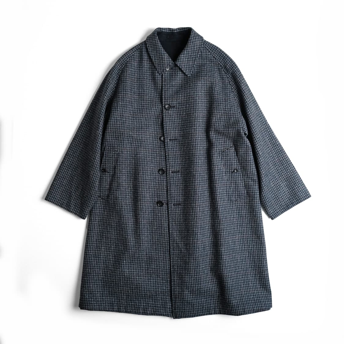 ANATOMICA 18FW 리버시블 싱글 래글런 2 코트 50사이즈 상품이미지2