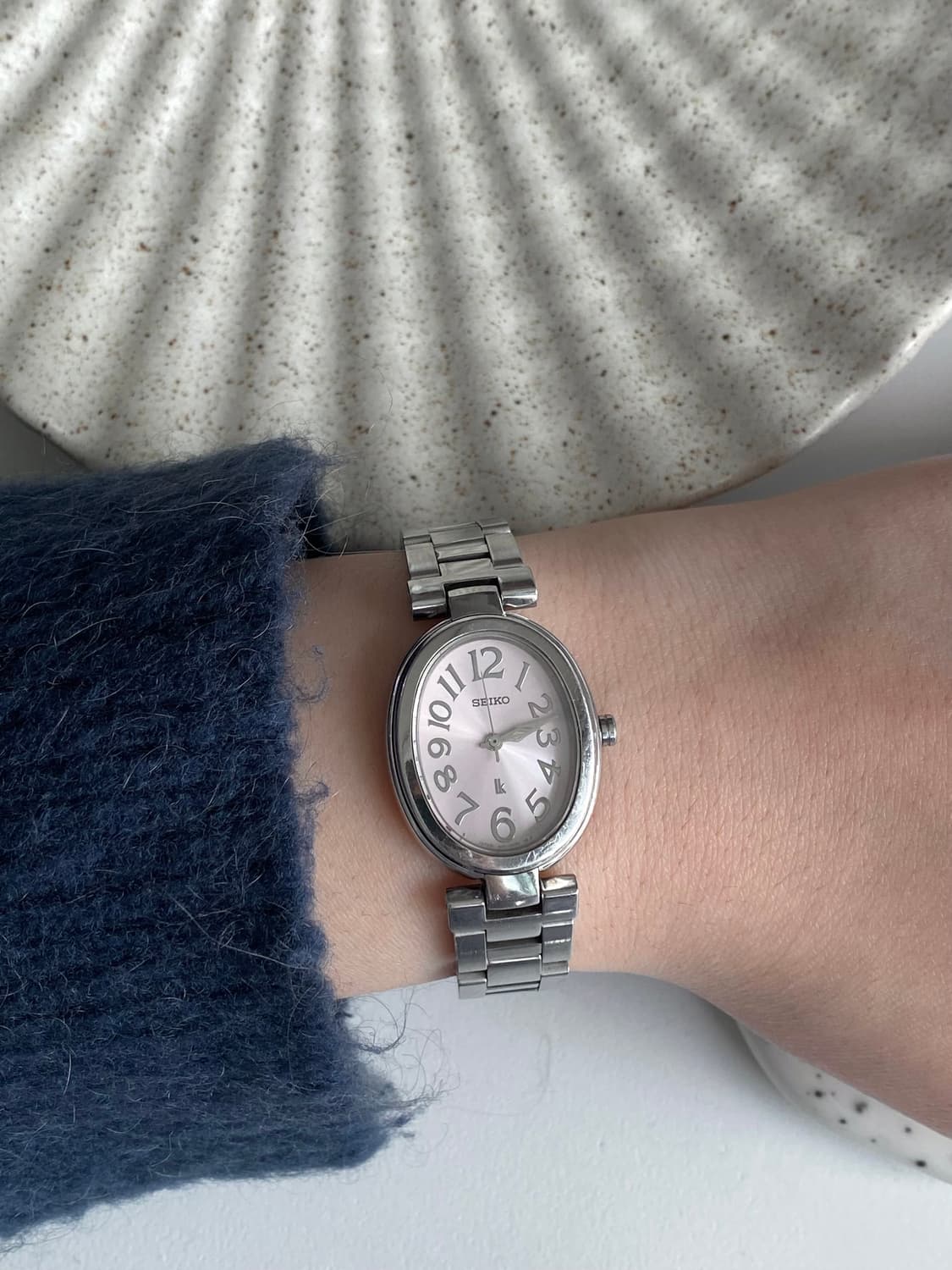 Seiko 세이코 lk 루키아 오벌 쿼츠 핑크 레이디스 상품이미지8