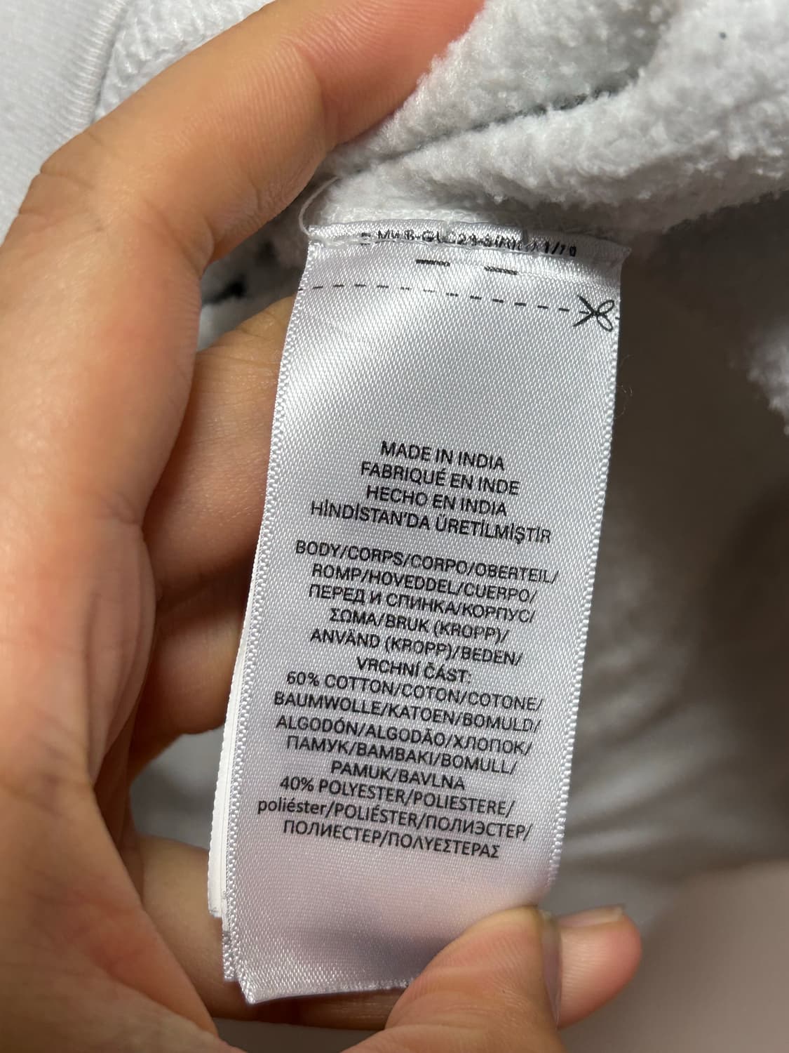 정품 폴로 랄프로렌 화이트 맨투맨 XL / 실측 110 상품이미지4