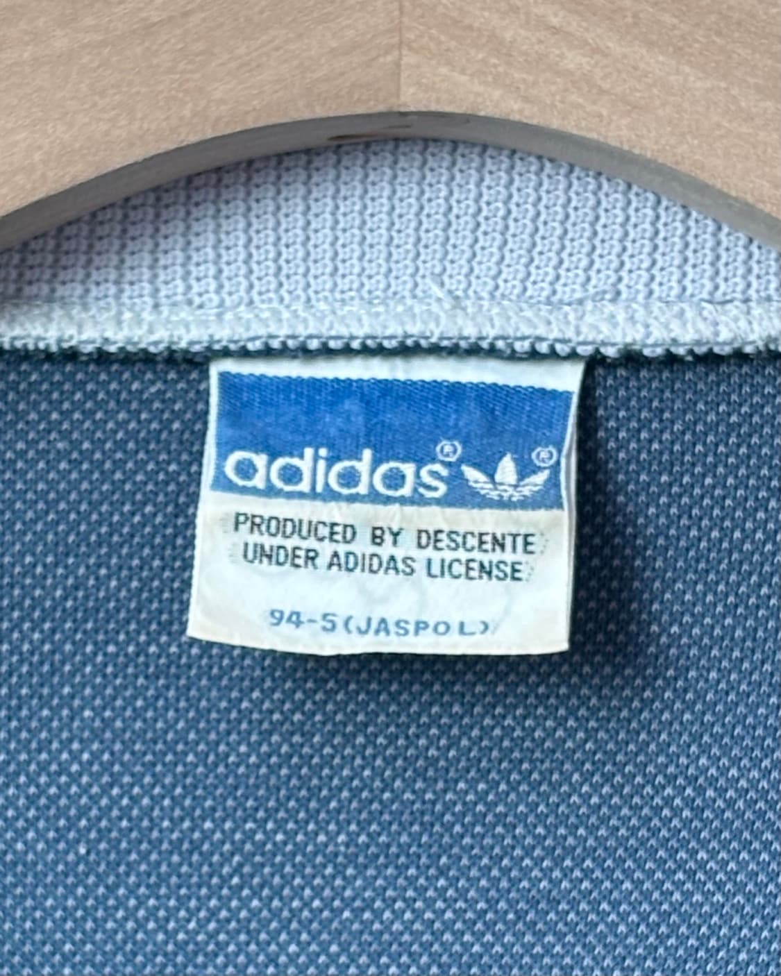 Adidas 올드아디다스 70-80s 스톤블루 서독제 트랙탑 상품이미지9