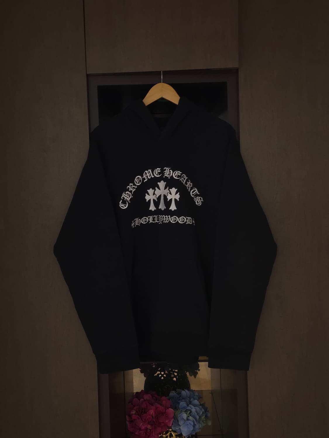 [XL] 크롬하츠 세메터리 헐리우드 후드 블랙 상품이미지2