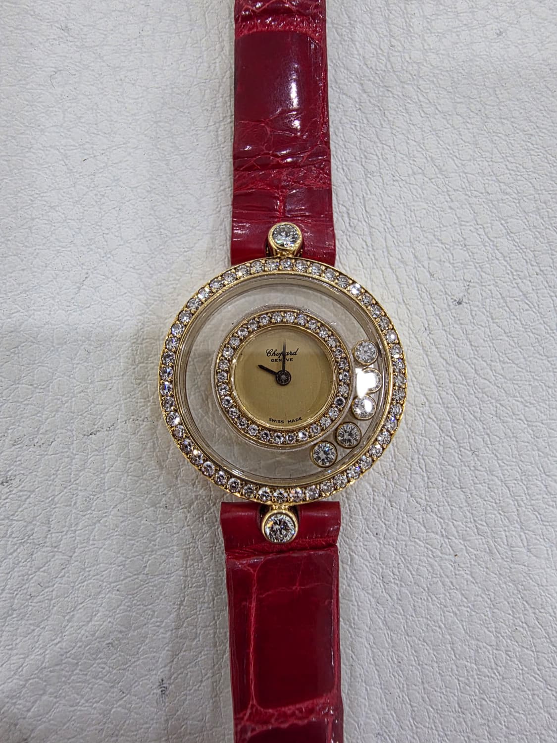 쇼파드 금통 다이아 시계 정품 상품이미지1