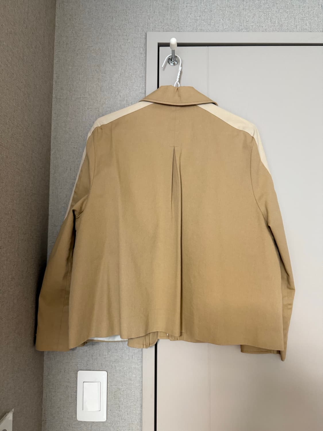 LOCLE 로클 배색 면 더플 자켓 상품이미지2