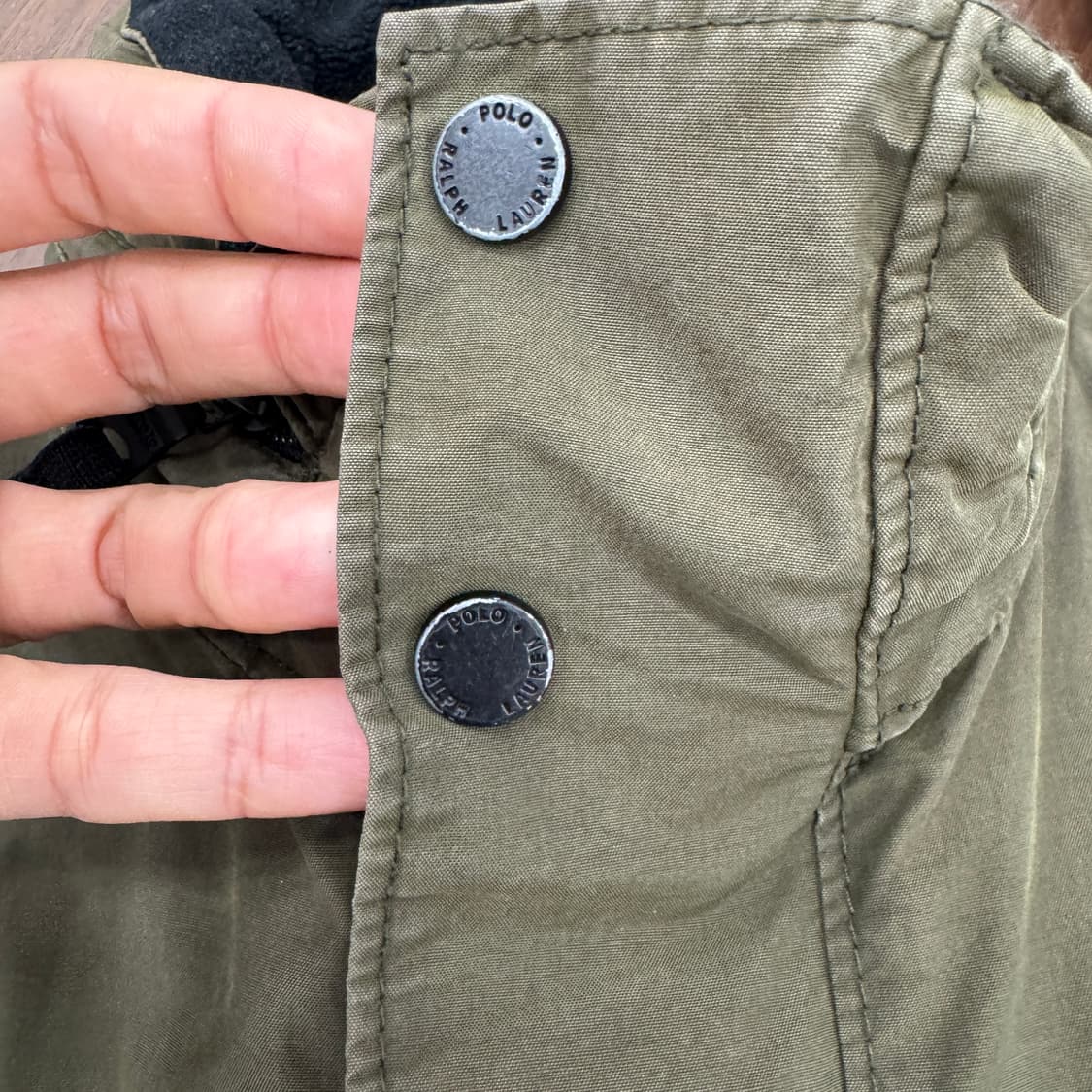 90(L) 폴로 랄프로렌 카키 빈티지 자켓 상품이미지5