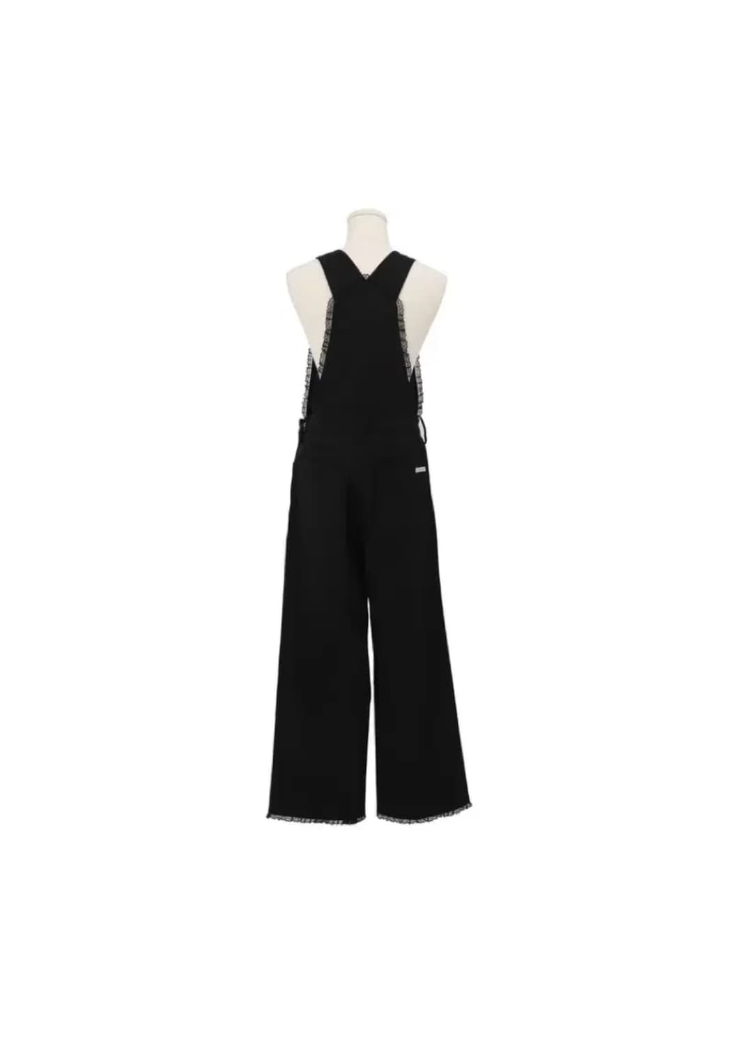 크로쉐안트 오버롤 블랙 상품이미지2