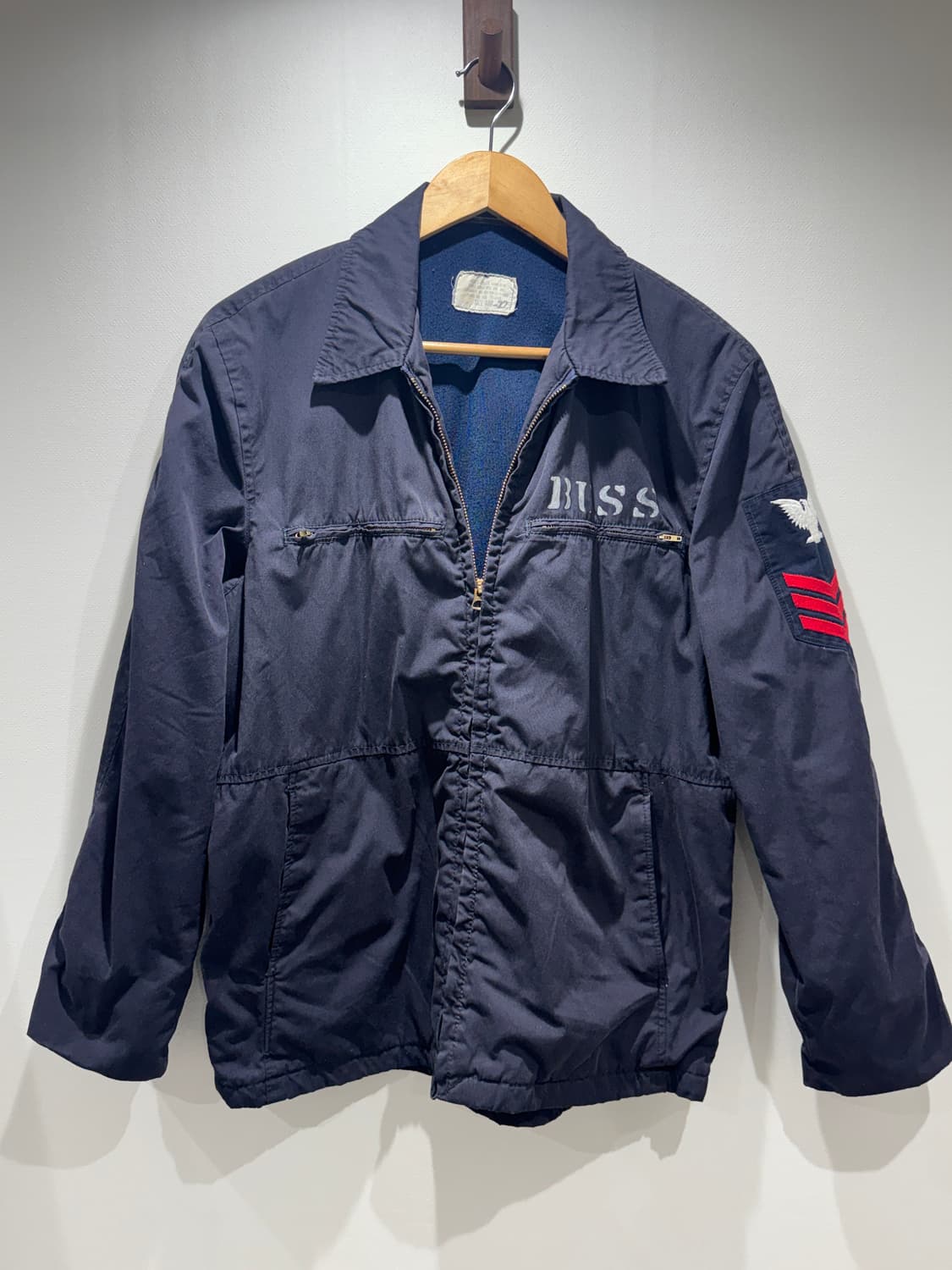 70s USN 미해군 유틸리티 자켓 40R 상품이미지1