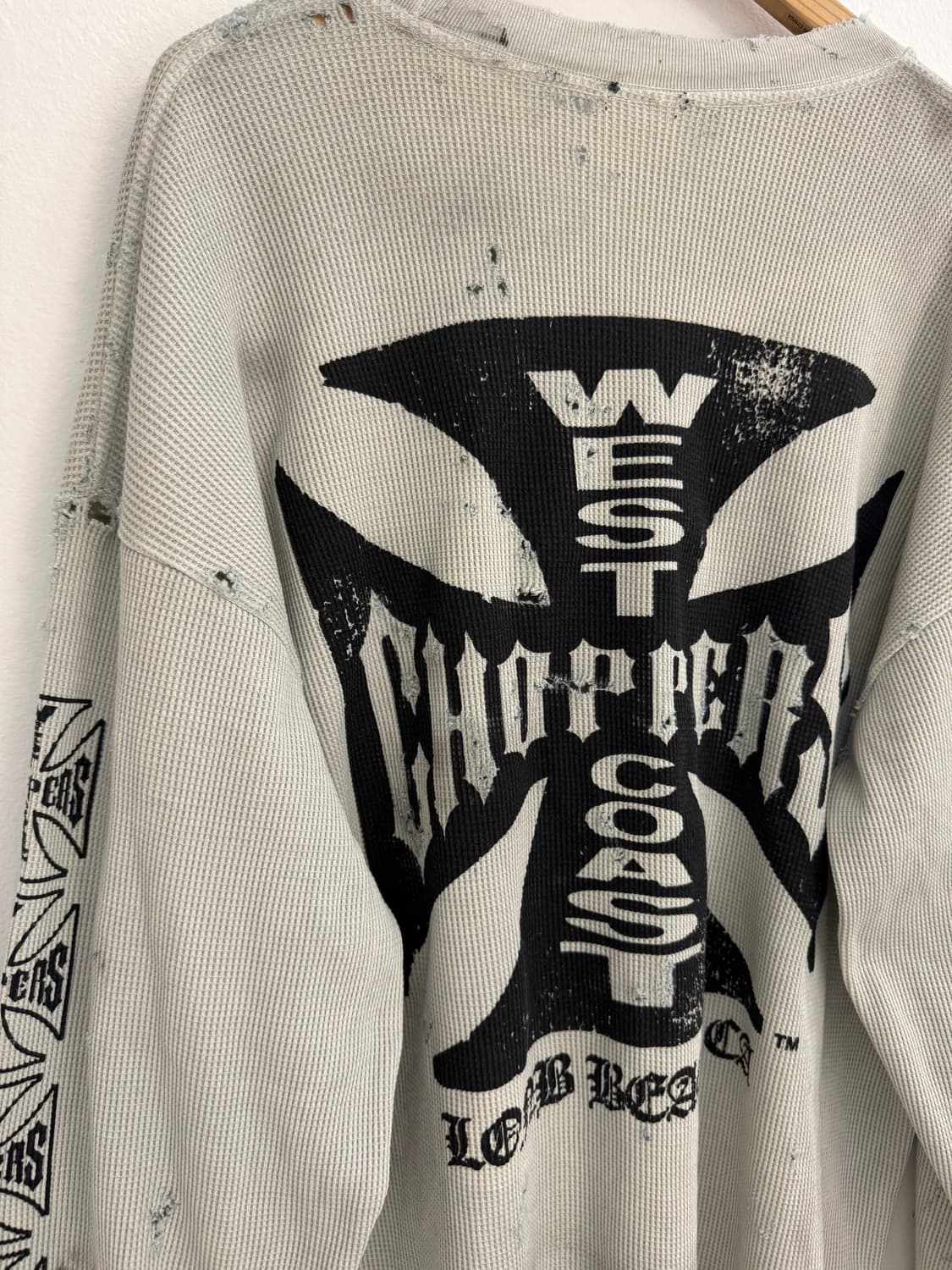 빈티지 커스텀 와플긴팔 상품이미지7