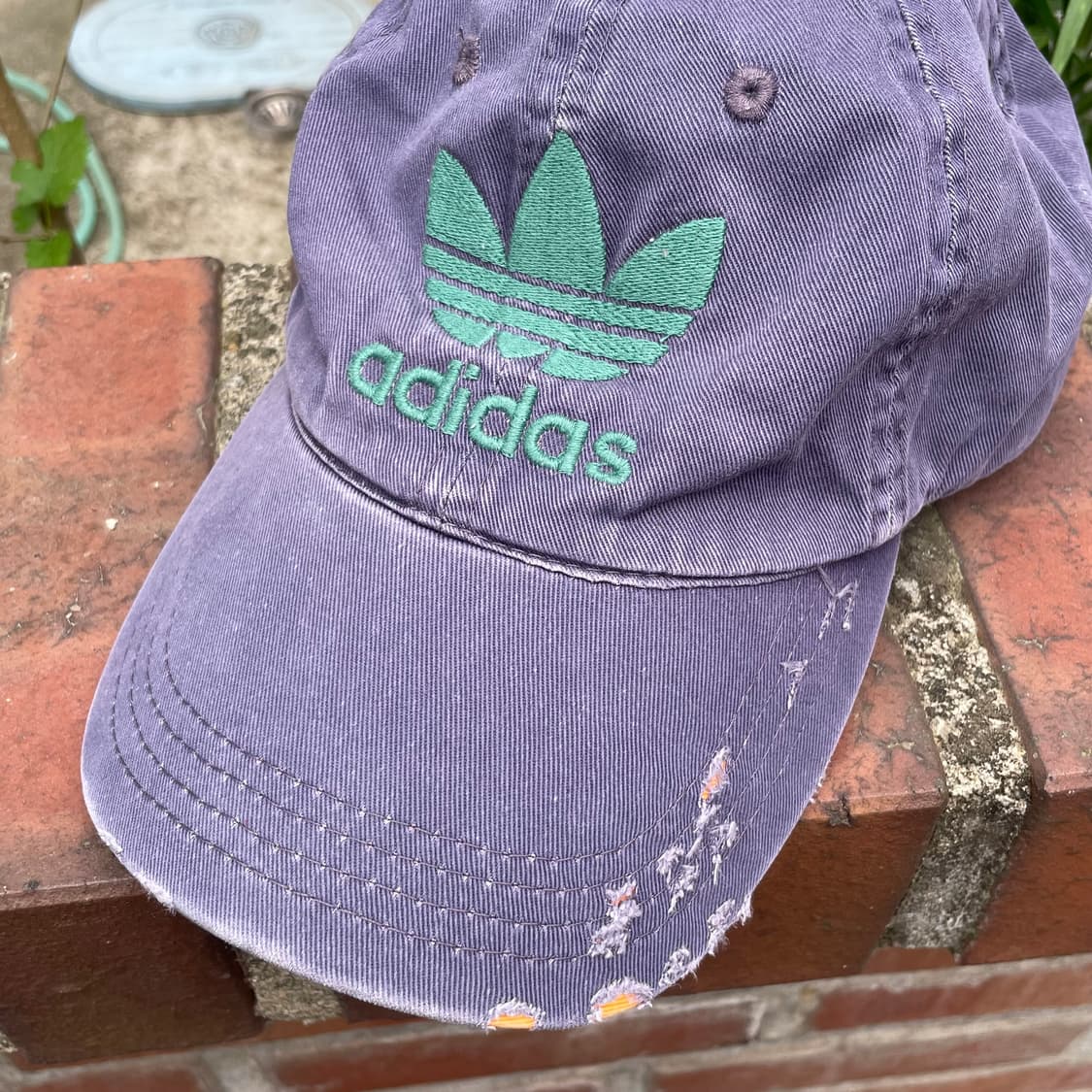 [F]90’s 아디다스 자수 빅로고 빈티지 볼캡 상품이미지2