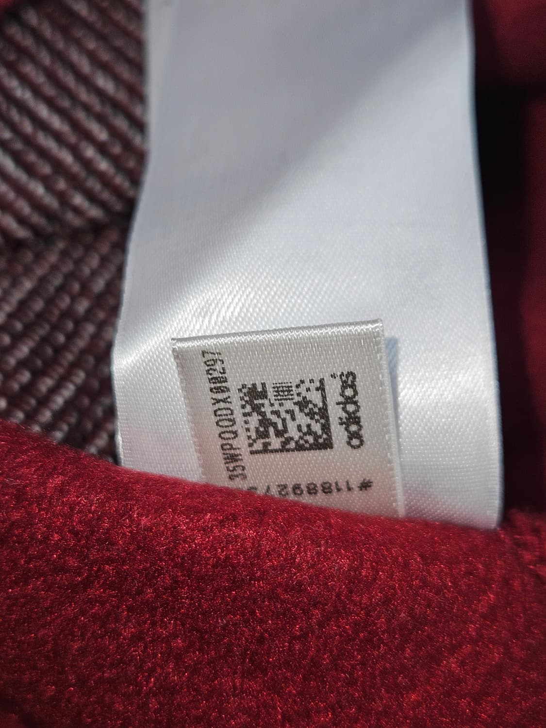 아디다스 오리지널 올드스쿨 블랙체리 브이넥 니트 빈티지 XS 아디브레이크 상품이미지7