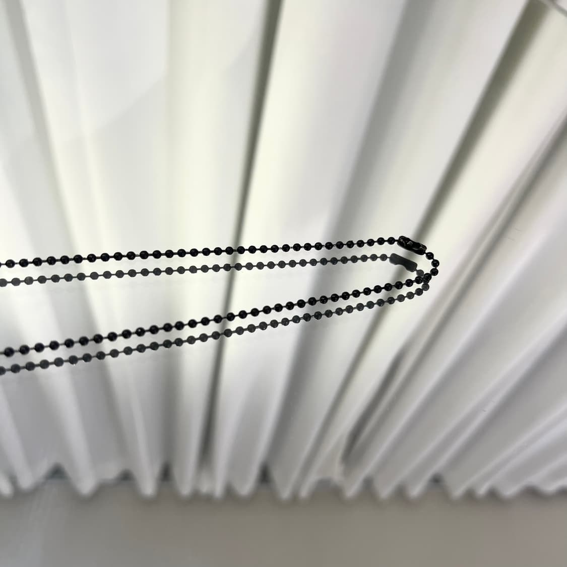 크롬하츠 실리콘 목걸이 블랙
 상품이미지5