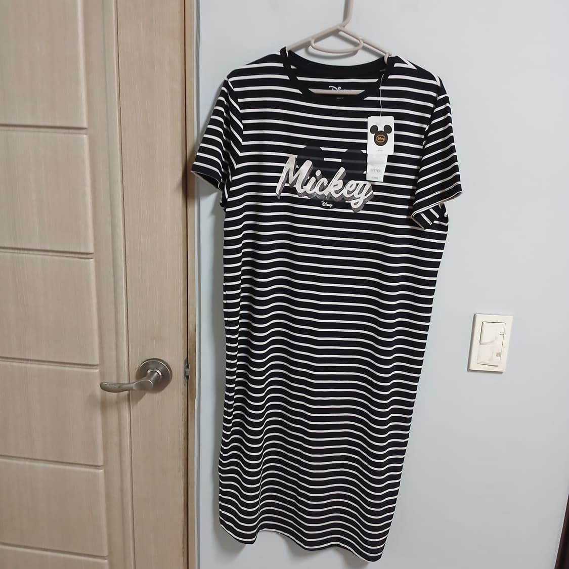 디즈니 반팔 원피스 여성S 오버핏 상품이미지1