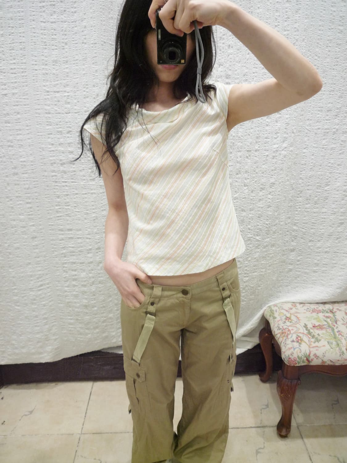 Citrus Breeze Accent Blouse 상품이미지3