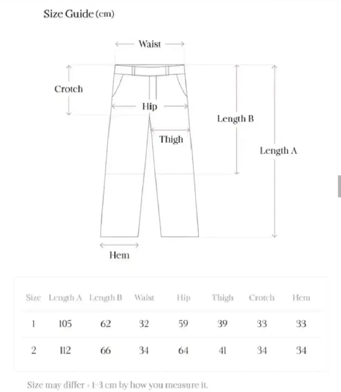 알에스에스씨 x 포그 서비스 리벳 카고 데님 팬츠 블랙2시이즈 상품이미지2