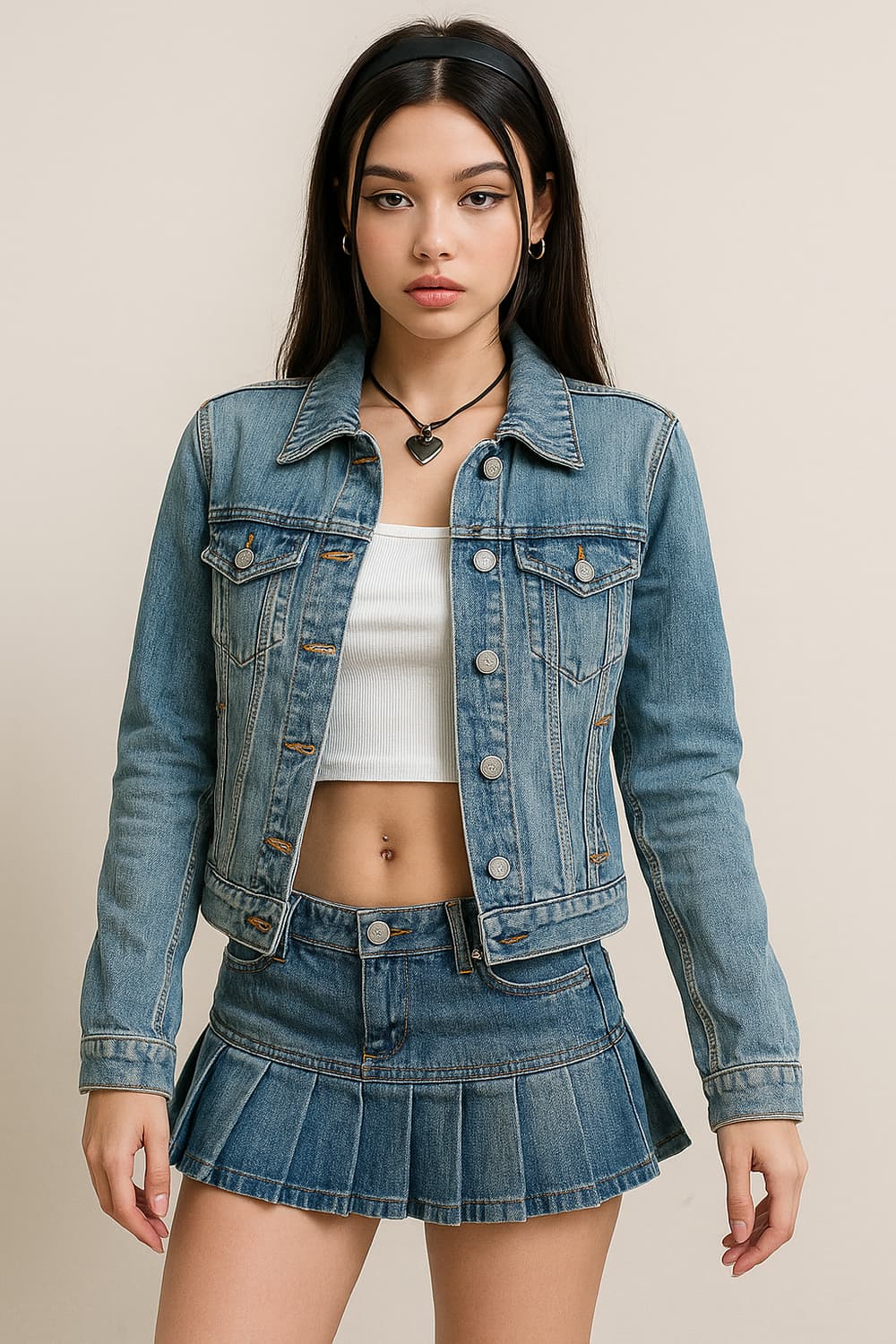 에드윈(Edwin) in Japan 00's y2k 빈티지 데님자켓 S  상품이미지1