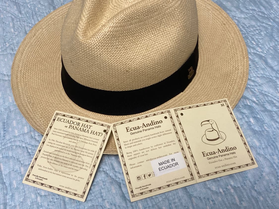 에콴디노 파나마햇 클래식 네추럴 m 상품이미지2
