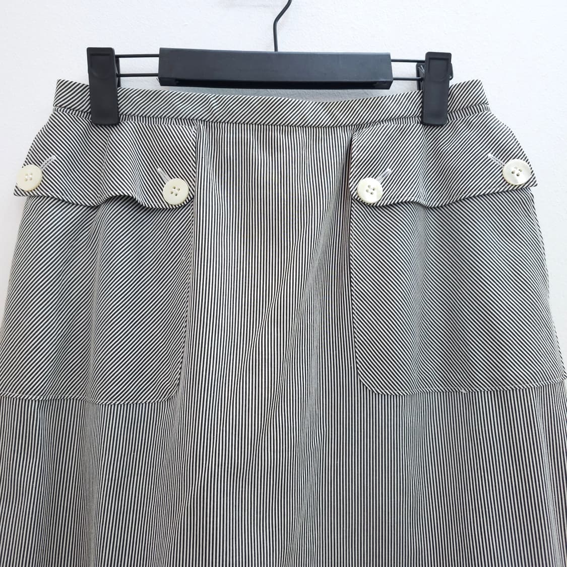 Leilian 클래식 핀스트라이프 스커트 상품이미지3