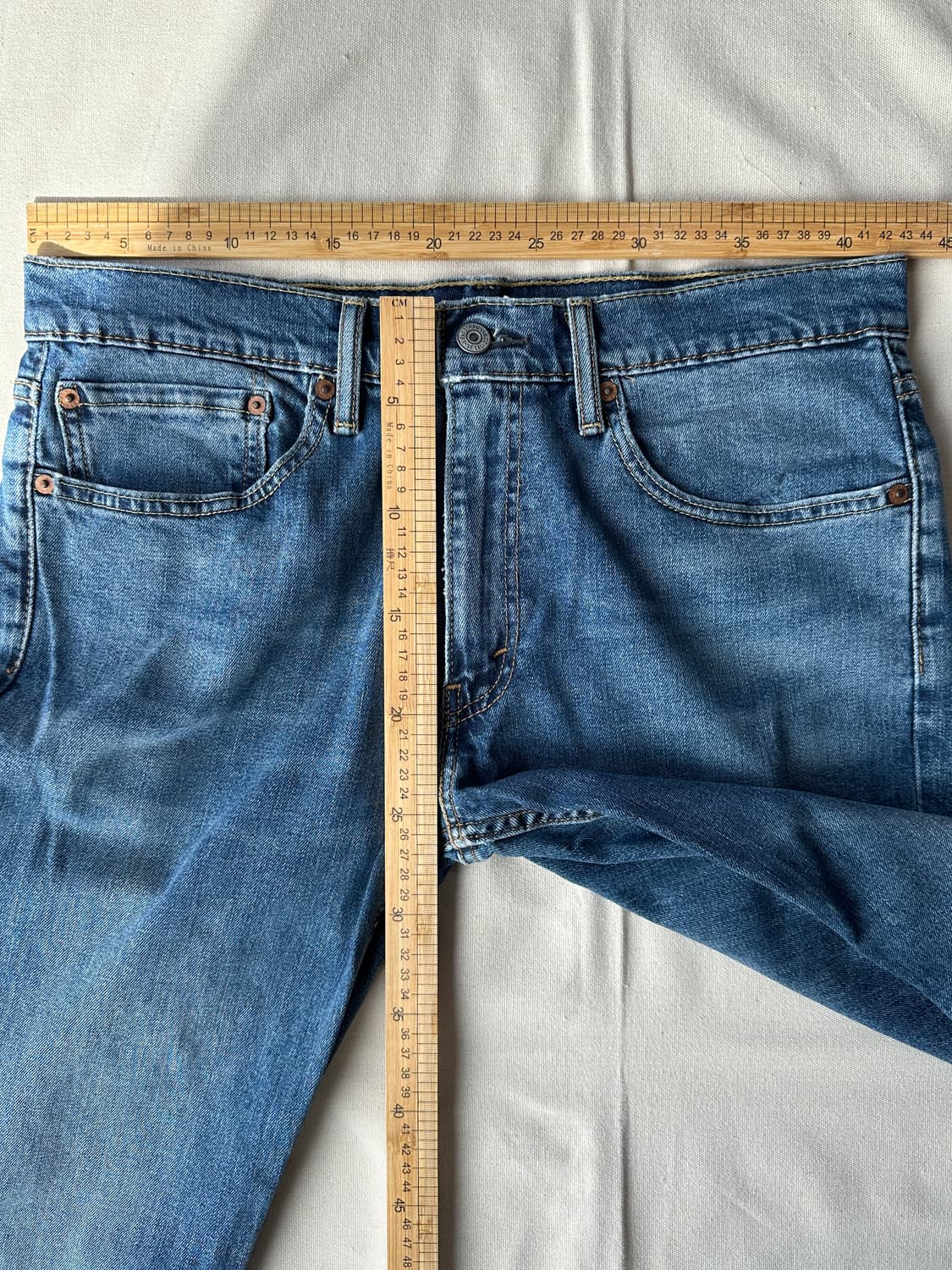 리바이스 511 데님팬츠 34 중청 상품이미지8