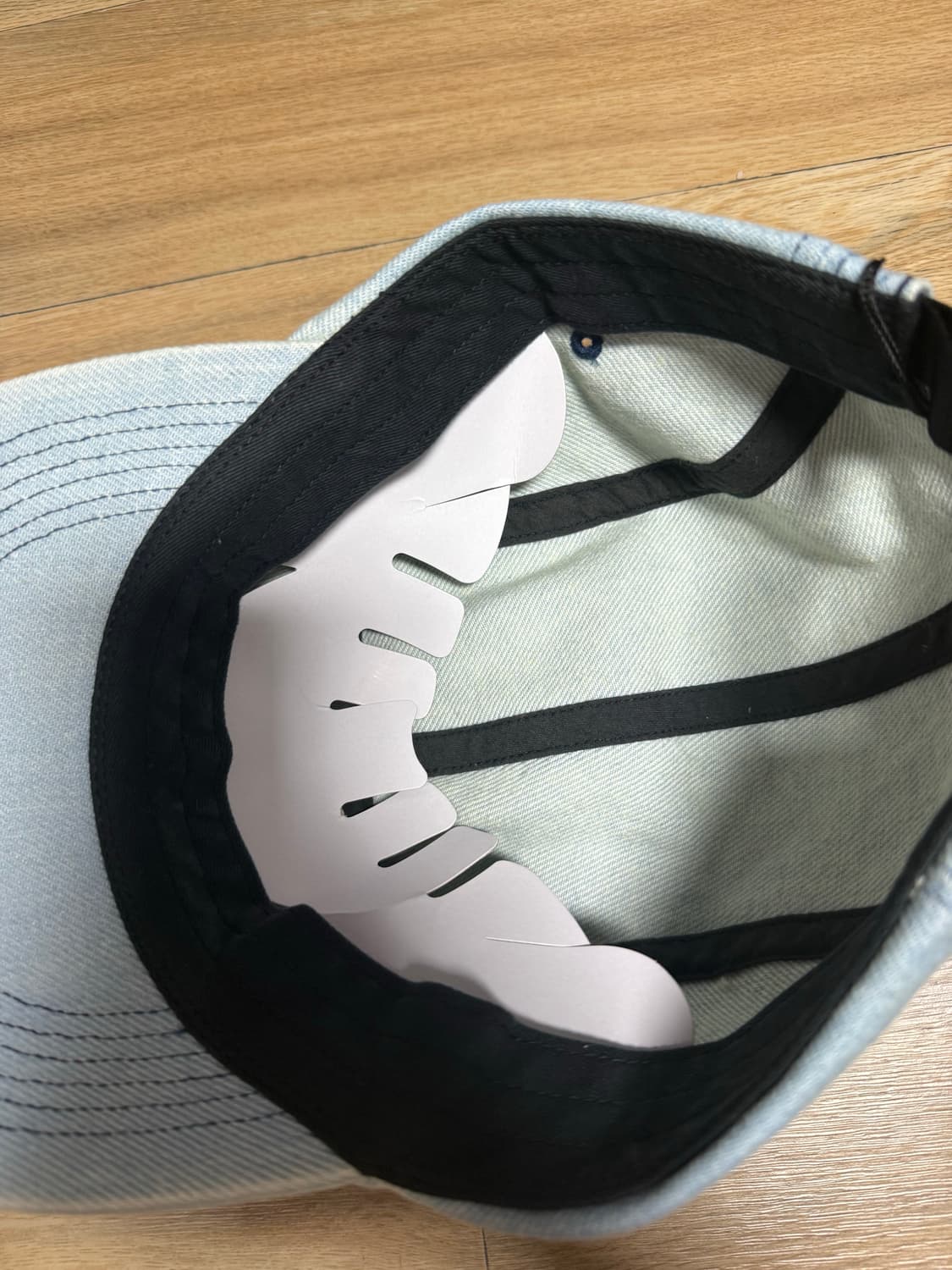 슈프림 데님 캠프캡 라이트 워시드 인디고 - 25SS 상품이미지2