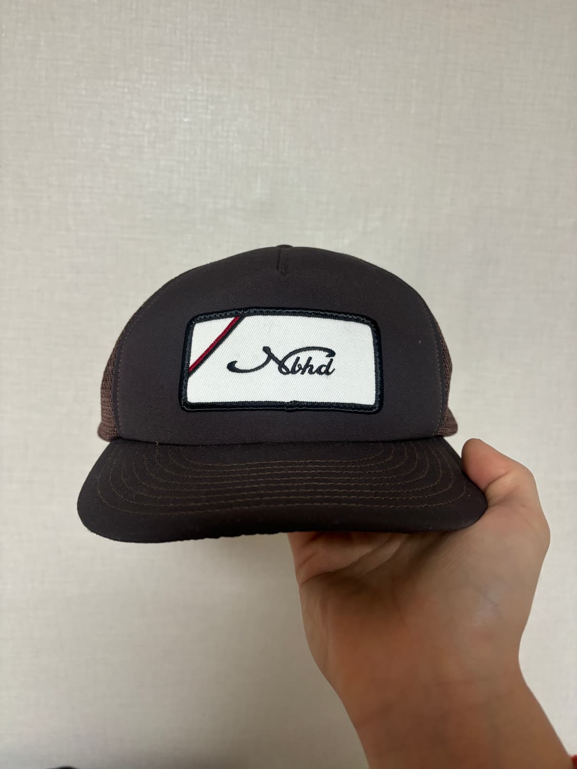 네이버후드 브라운 트러커캡 상품이미지1