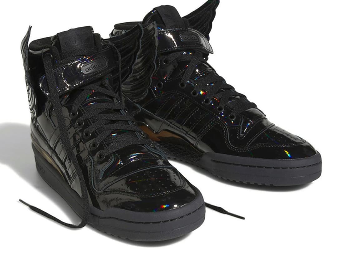 미사용 아디다스 제레미 스캇 포럼 하이 윙스 4.0 오팔 블랙 235 상품이미지2