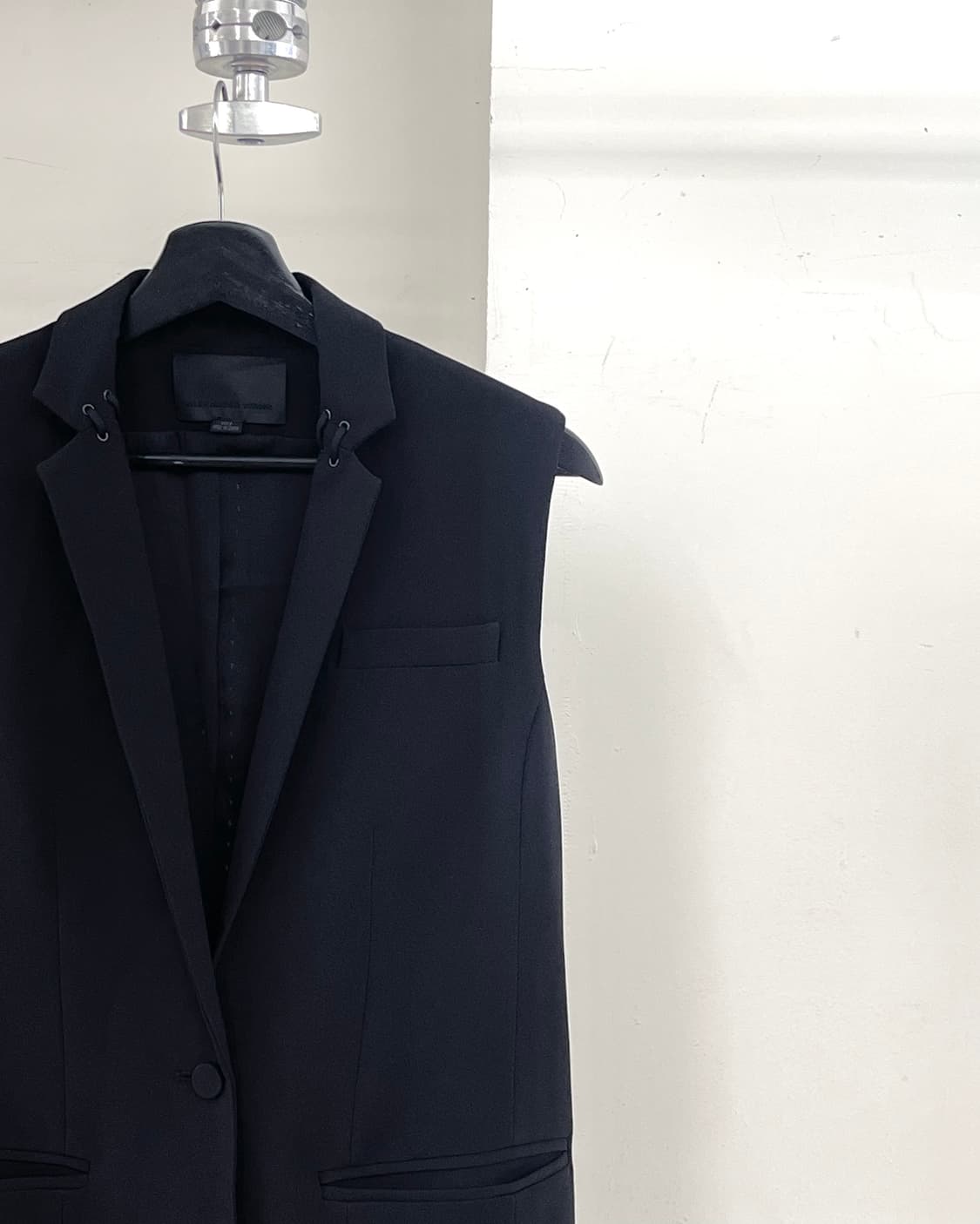 알렉산더 왕 블랙 슬리브리스 롱 베스트 상품이미지4