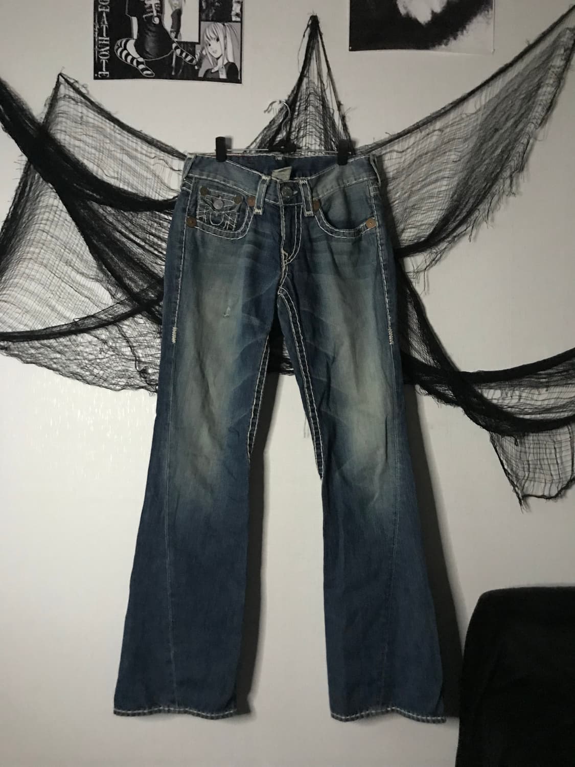 True religion 00s stitch bootscut jeans  상품이미지4