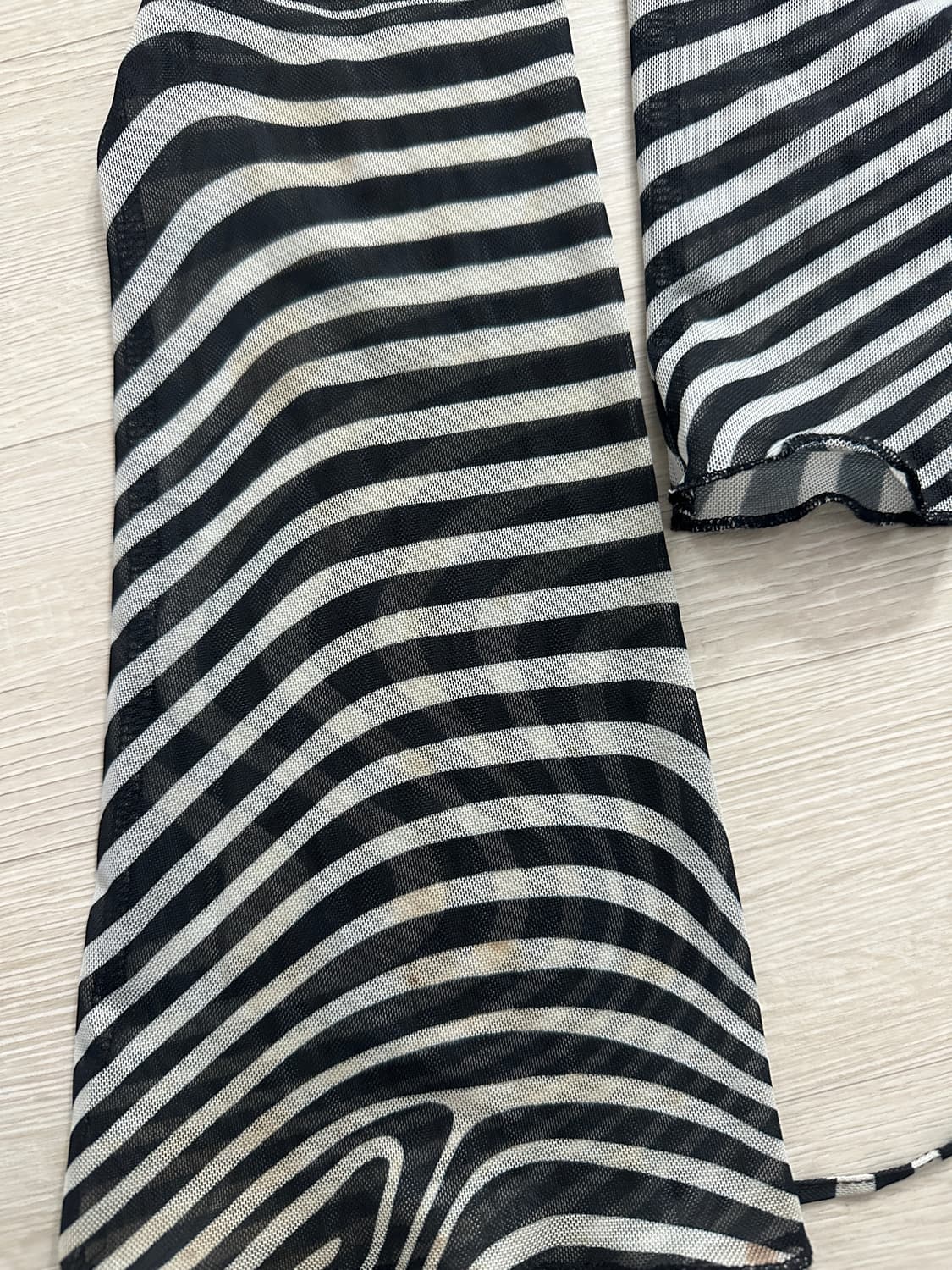 H&m 지브라 가디건 커버업 상품이미지5