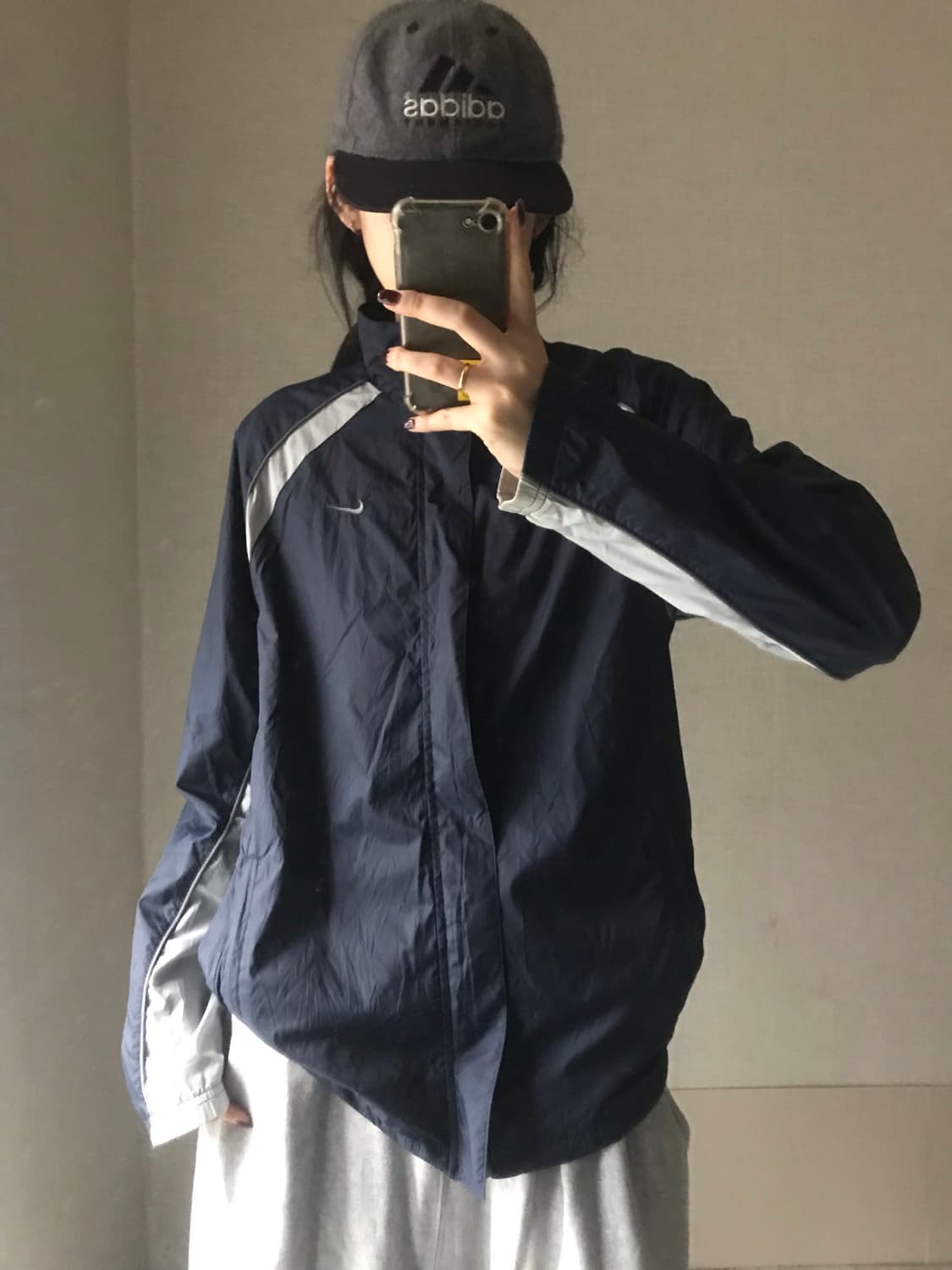 나이키 네이비 바람막이 상품이미지2