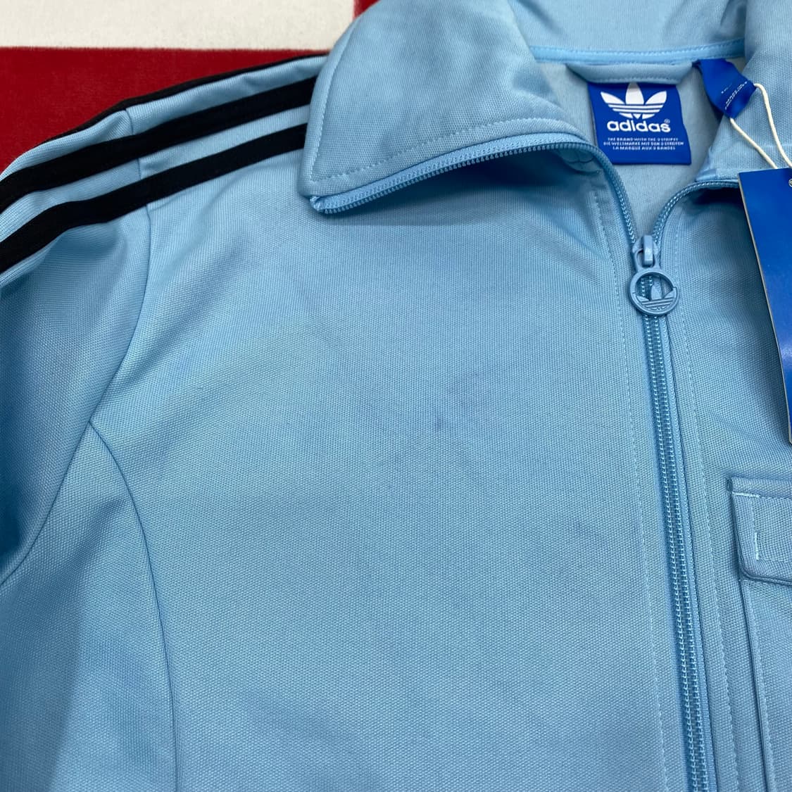 아디다스 독일 스카이블루 져지 100 상품이미지3